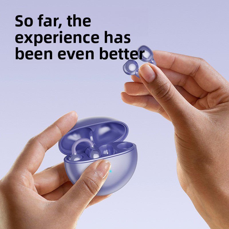 Open Ear Clip Bluetooth Earphones