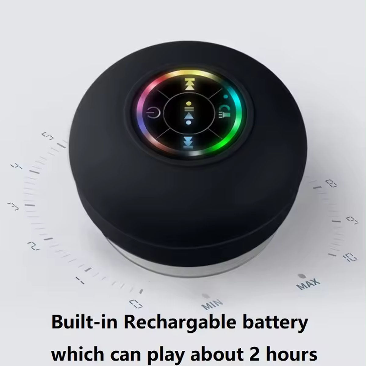 Bluetooth speaker with water resistance