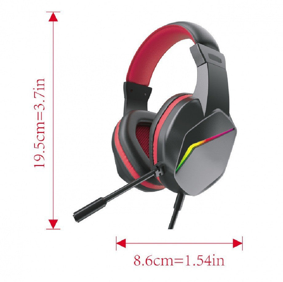 Headset Wired Laptop Headset E-Sports Gaming Headset